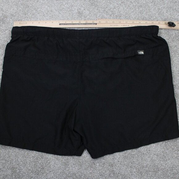 The North Face Swim Trunks Mens XL Black Belted Bathing Suit w/ 6" inseam - Picture 7 of 14